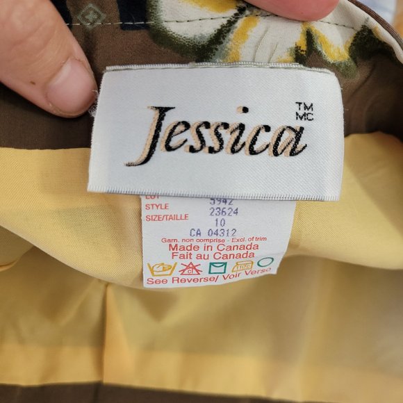 2/100🥑Made in 🇨🇦 Jessica Muted Multicolor 90s/Y2K Wrap Skirt Midi /Maxi Skirt - Picture 10 of 16